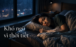 Tưởng do tuổi tác, stress nhưng hóa ra những đêm ngủ chập chờn có thể bắt nguồn từ thời tiết