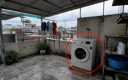 Lời khuyên cho những gia đình đang đặt máy giặt ngoài ban công, sân thượng