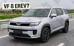 SUV VinFast cỡ trung mới lần đầu lộ diện trên đường: Dáng góc cạnh, gầm cao hơn VF 8, một chi tiết giống xe hybrid