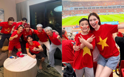 Mỹ Tâm - Sơn Tùng và cả showbiz ăn mừng ĐT Việt Nam vô địch, Hoà Minzy check-in SVĐ Mỹ Đình, Diệu Nhi - Lan Ngọc hẹn "đi bão"