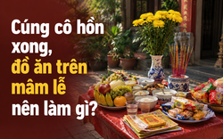 Cúng cô hồn Rằm tháng 7 xong, đồ ăn trên mâm lễ nên làm gì?
