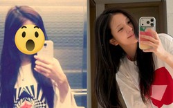 2 bức ảnh selfie trước gương "bóc trần" tuổi tác của Jisoo (BLACKPINK)