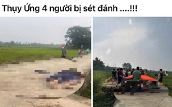 Thực hư thông tin '4 người bị sét đánh' ở Hà Nội