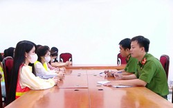 CA khám xét 9 địa điểm tại 5 tỉnh thành, đưa 47 đối tượng về trụ sở, cầm đầu là Ngô Thị Trang SN 1990