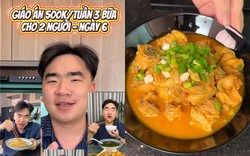 Chàng trai tiêu 71.000 đồng cả ngày cho 2 người, nhìn mâm cơm ai cũng lật đật xin công thức