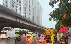Hà Nội thông tin về các điểm úng ngập sau trận mưa lớn