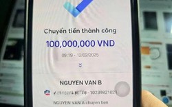 Công an xác minh giao dịch chuyển khoản 322.500.000 đồng lúc 15 giờ 30 phút