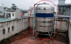 Lời khuyên cho những gia đình đang đặt bồn nước trên sân thượng