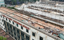 Cận cảnh tháo dỡ nhà máy Giầy Thượng Đình trên khu đất vàng Hà Nội