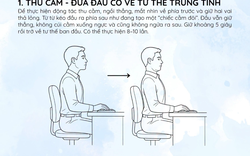 U40 đau cổ, vai, gáy: 4 động tác ngồi trên ghế giúp hết ngay