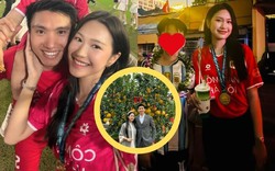 "Cam thường" bóc nhan sắc đời thực của Doãn Hải My: Xinh hơn ảnh tự đăng, cùng Văn Hậu mừng vô địch siêu cúp rồi đưa con về quê chồng nghỉ lễ