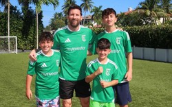 Messi chính thức làm "ông bầu" tại Tây Ban Nha, 4 bố con đồng loạt khoác áo mới gây sốt