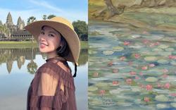 Đặng Thanh Huyền đưa nhịp sống xuôi dòng Mekong vào hội họa