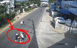 Người đàn ông gây phẫn nộ khi đạp ngã người đang đi xe máy ở Đắk Lắk