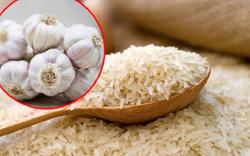 Nhiều người nhét tỏi vào thùng gạo hóa ra vì những lợi ích này