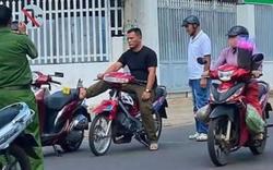 Tạm giữ hình sự đối tượng đạp ngã người đàn ông đang chạy xe máy ở Đắk Lắk