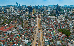 Tuyến đường "đắt nhất hành tinh" gần 7.800 tỷ đồng, dài 2,2km ở Hà Nội sắp đón cột mốc quan trọng vào dịp đặc biệt