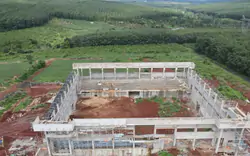 Vụ sập mái Nhà thi đấu hơn 22 tỷ đồng: Công an vào cuộc, Sở Xây dựng chỉ loạt tồn tại