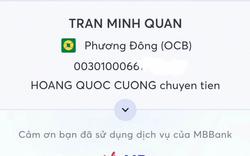 Công an xác minh 12 giao dịch chuyển khoản liên tục với tổng 5 tỷ đồng vào lúc 16 giờ
