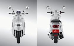 Thách thức Honda SH, xe tay ga Ý Lambretta J200 lộ diện sở hữu phanh ABS hai kênh