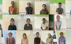 Bắt tạm giam Lê Thị Bích Phương và 11 người khác, thu giữ 116 triệu đồng, 17 xe máy