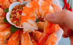 Cách luộc tôm tươi và tôm đông lạnh đúng chuẩn