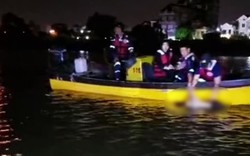 Tìm thấy nạn nhân thứ 2 trong vụ thiếu tá lao xuống sông Trà Lý cứu người