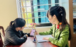 Điều tra các giao dịch chuyển khoản từ 299.000 đến 599.000 đồng: Công an mời Nguyễn Thị T. SN 1980 đến trụ sở làm việc