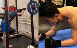 Thiếu gia nhà bầu Hiển - Đỗ Quang Vinh nâng tạ 110kg
