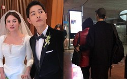 Lộ ảnh Song Hye Kyo thân mật sát rạt, tựa đầu về phía 1 người đàn ông