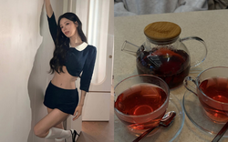 Thức uống màu đỏ mỗi sáng giúp đối thủ của Jisoo không vượt mức 45kg