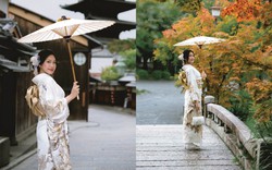 Doãn Hải My hoá nàng thơ xinh đẹp ngọt ngào trong trang phục Kimono Nhật Bản, Hoà Minzy còn phải xuýt xoa vì "xinh quá"