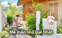 Bà mẹ Nhật đưa 2 con về quê sống: Ngôi nhà gỗ khiến nhiều người mê vì càng nhìn càng thấy bình yên