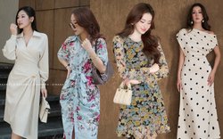 Những mẫu váy liền sang chảnh, tôn dáng cực khéo, dịu  dàng tựa mùa thu Hà Nội