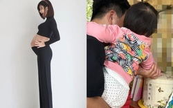 Đau lòng cảnh nữ diễn viên mất con trai 6 tuổi, đưa con gái đến thăm anh trai quá cố