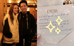 Bức thư Trường Giang viết trên giấy Dior gửi vợ: Suy tính tương lai sau những món quà trăm triệu