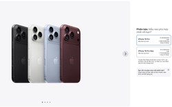 iPhone 18 Pro và 18 Pro Max đồng loạt lên kệ trên toàn cầu, Apple Store Online Việt Nam "cháy hàng" từ sớm