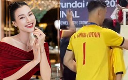 Động thái mới nhất của MC Hoàng Oanh, nhắc thẳng thủ môn Lê Giang Patrik