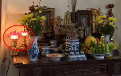 Lời khuyên cho những gia đình đặt đèn trên bàn thờ