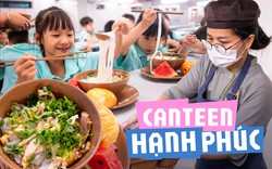 Cận cảnh bữa cơm bán trú của hơn 3.000 học sinh Nguyễn Bỉnh Khiêm: Nguyên "food tour" Âu, Á, Nhật - Hàn và cả khu làm bánh riêng