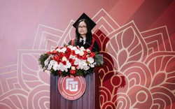 Nữ sinh có GPA 3.98/4.0 phát biểu tại lễ tốt nghiệp ĐH Ngoại thương là ai?