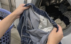 Lộn trái quần áo trước khi cho vào máy giặt, việc chỉ mất 5 giây nhưng tôi tiếc vì 10 năm qua không làm