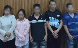Bắt 5 người tại một công ty, thu giữ 5,7 triệu đồng