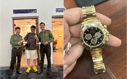 Công an xác minh chiếc đồng hồ Rolex trị giá hơn 1,6 tỷ đồng nằm tại khu vực soi chiếu Cảng hàng không quốc tế Đà Nẵng