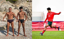 Con trai Ronaldo 16 tuổi cao 1m90, đã ghi hơn 100 bàn thắng
