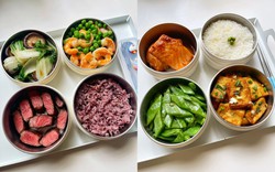 Hộp cơm của bà mẹ làm cho con trai cấp 2, con ăn khỏe mẹ lại giảm 3kg