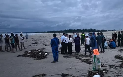 Tắm biển giữa trời mưa, năm học sinh bị sóng cuốn ra xa bờ