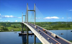 Việt Nam sở hữu cây cầu dây văng có nhịp chính 300m, tĩnh không thông thuyền cao chưa từng có trong lịch sử sắp đưa vào sử dụng