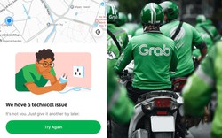 Grab bất ngờ gặp lỗi, người dùng không thể đặt xe