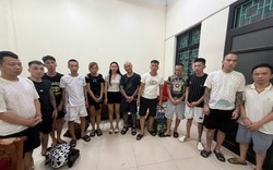 Công an đồng loạt khám xét, bắt giữ Trịnh Thị Châm SN 1993 và 11 người